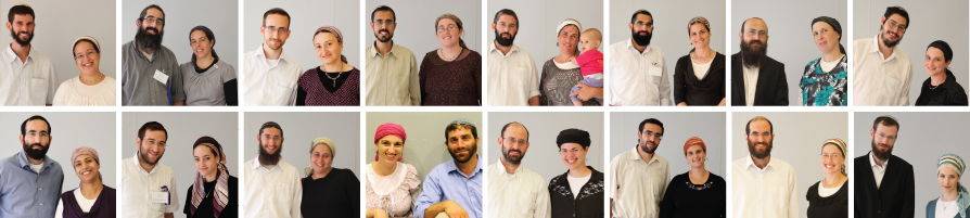 rabinical students at the Barkai Rabbinic Training 